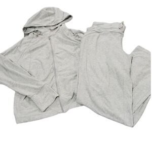 Lg/ xl danskin now zio knit hoodie and knit pants